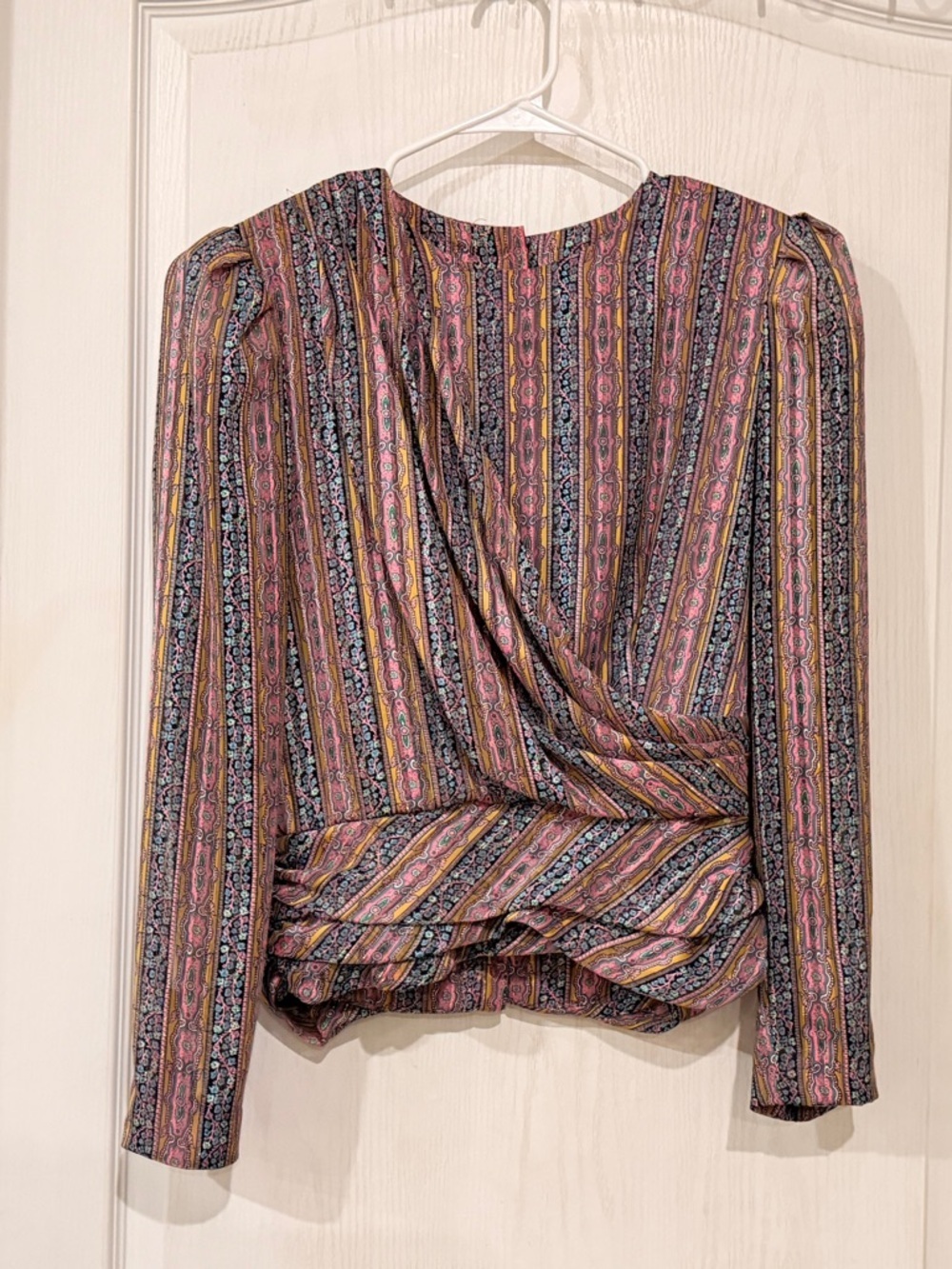 FINAL PRICE Vintage Richard Warren Silk Blouse